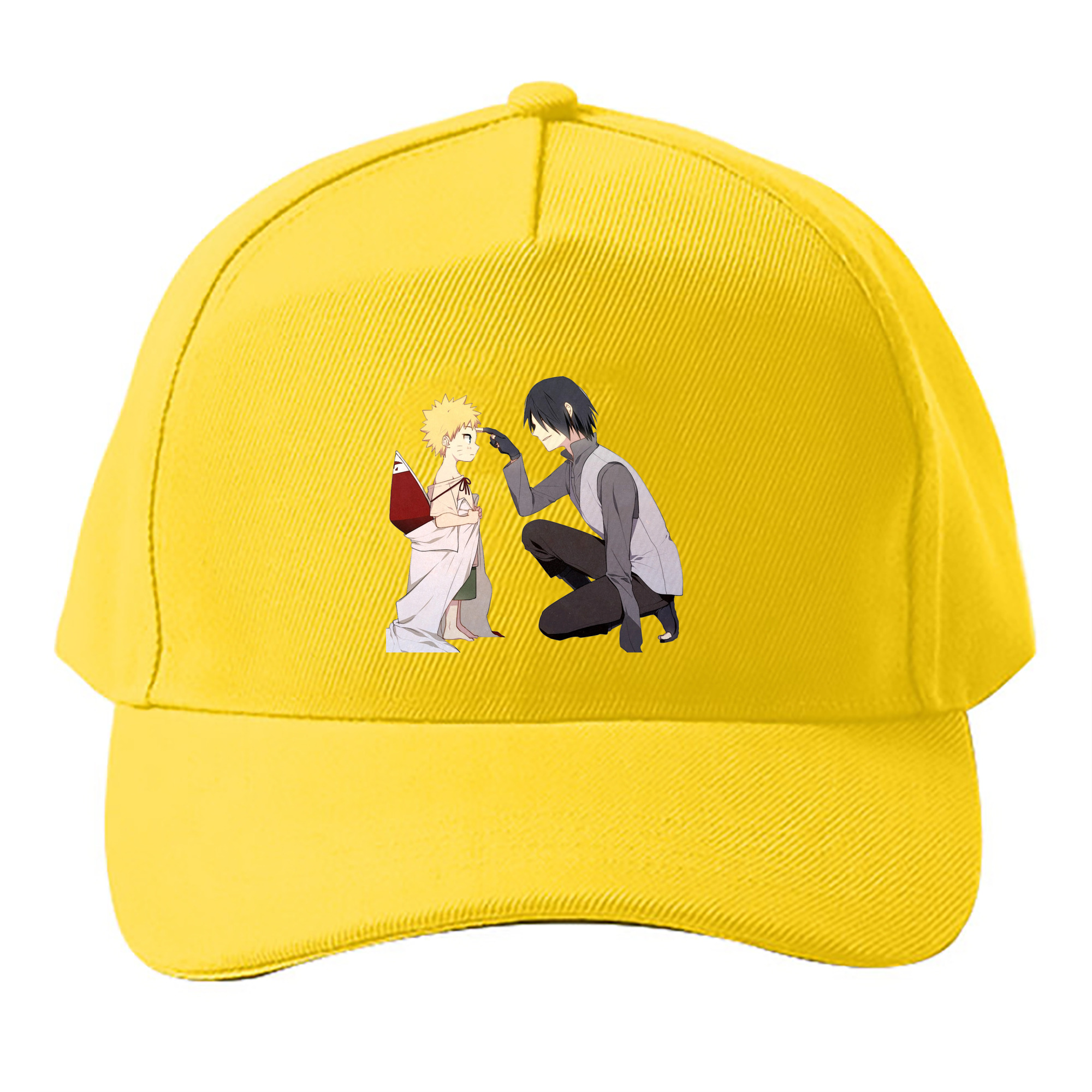 （画像用） NARUTO -ナルト- うちは サスケ Uchiha Sasuke ベースボールキャップ 綿100％ 男女兼用 帽子 スポーツ